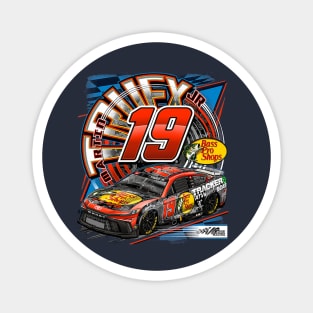 Martin Truex Jr. Navy Car Magnet